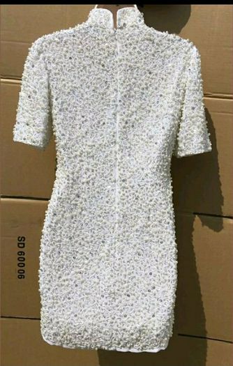 Asos Pearl Embellished Mini Dress