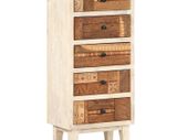 Drawer Cabinet 45x30x105 cm Solid Reclaimed Wood