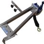 Attachable bracket made of stainless steel 1.4301 incl. hand rope winch Image 4