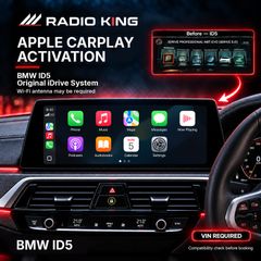 BMW ID5 Apple CarPlay Activation