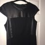 Theory Black Leather Dress Image 3