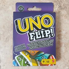 UNO Flip! Card Game 2-10 Players 7+ Mattel - Flip the deck, change the game! New