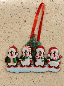 Christmas tree decorations / 4 styles / can be personalised