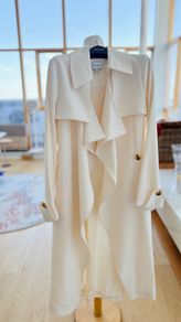 Reiss ivory white coat