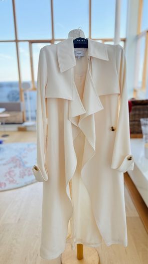 Reiss ivory white coat
