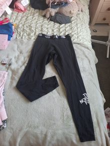 black northface leggings