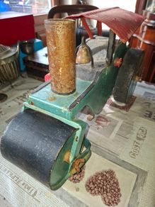 Large Old Metal Old Smoky Road Roller, Measurements are in the photo's, Postage Available or Collection