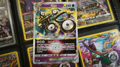 Unown VSTAR ! Ultra Rare ! from Silver Tempest Set ! 2022 ! Pokemon Card !