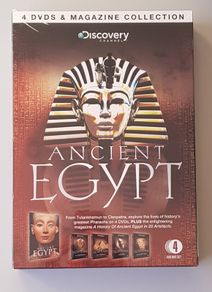 Ancient Egypt - 4 DVD and Magazine Collection - Discovery Channel