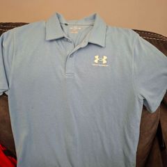 golf underarmour tshirt & shorts