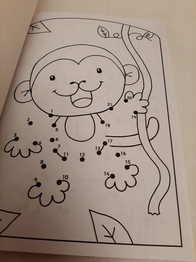 New dot to dot and colour book