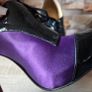 Ogetti Black Purple heels by Carl Scarpa, size 40 Image 7
