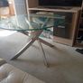 PRICE DROP DAWNAngel Creda Designer Tempered Glass Table 1/7 Price Image 2