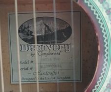 Tanglewood 3/4 guitar