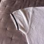 White Cropped Top with holes size Small Image 5