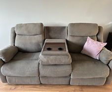 3 seater & 2 seater reclining sofa suite