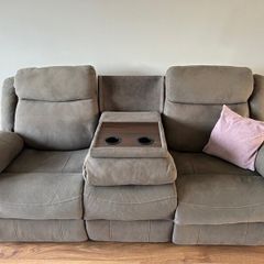 3 seater & 2 seater reclining sofa suite