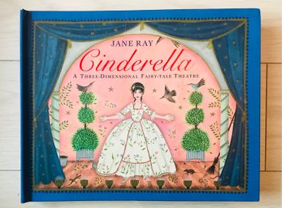Cinderella, A 3D fairy tale theatre beautiful picture book