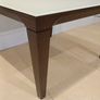 Side table by Calligaris 63cm sq x 55 h glass top Image 4