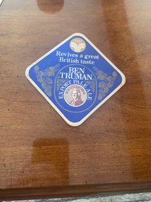 Ben Truman beer coaster