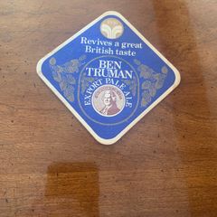 Ben Truman beer coaster