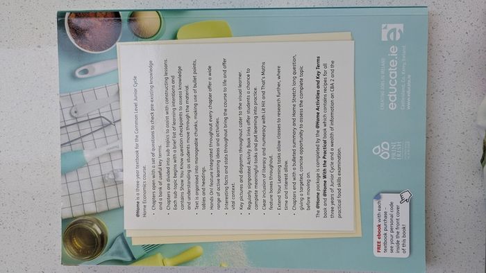 @Home Junior Cycle Home Economics Books x 2