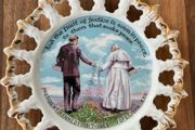 JFK &amp; Pope John XXIII Commemorative Wall Plate