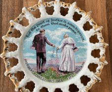 JFK & Pope John XXIII Commemorative Wall Plate