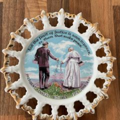 JFK & Pope John XXIII Commemorative Wall Plate
