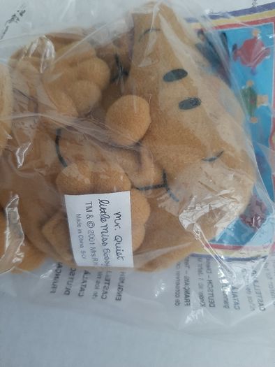 Mr Men reversible plush toys 2001