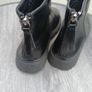 Soft Black Ancle Zip Boots Image 2