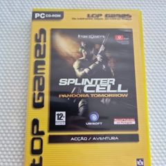 Pc Cd Rom  Splinter Cell Pandora Tomorrow Tom Clancy s Games Original