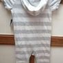 Old navy Jumpsuit grey and cream. New with tags. Image 2