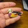 Duck Brooch with lifting wing Image 3