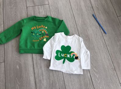 St Patrick's day baby clothes
