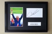 Ryder Cup winning captain autograph THOMAS BJORN