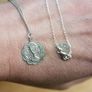 Sterling Silver Stone Set Communion Pendant Image 5