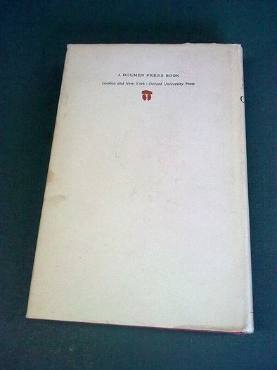 Austin Clarke collected poems Ireland Irish poet Poetry Dolmen Press 1974