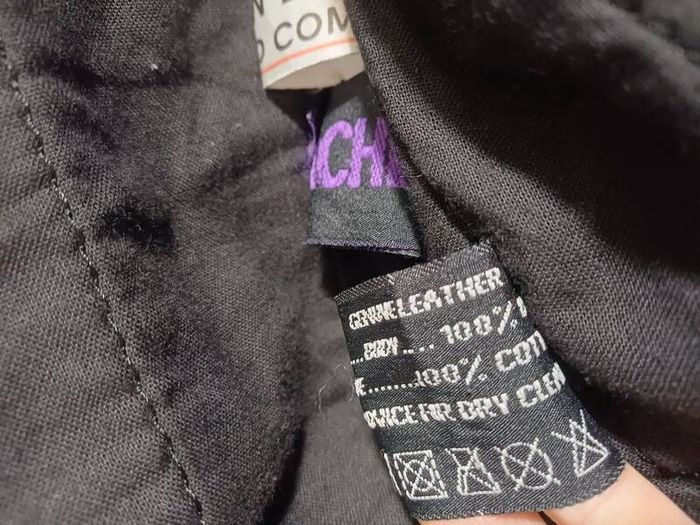 Leather Biker Jacket - Vintage Apache