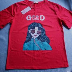 Ladies 'Good Luck' Graphic T-Shirt