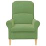 Armchair Light Green Velvet Image 4