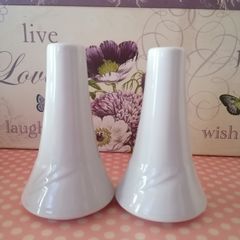 2 LUBIANA Porcelain Vases