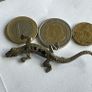 brooch marcasite reptile Image 3