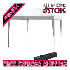 3 X 3m Pop Up Gazebo-white (free Shipping)