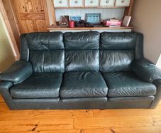 3 + 2 seater leather sofa set for sale