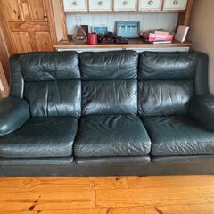 3 + 2 seater leather sofa set for sale