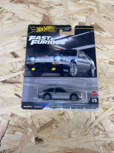 Toyota Ae86 Sprinter Fast And Furious Hot Wheels
