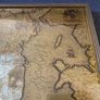 Ireland by Joan Bleau Gold Foiled Map Framed Image 6