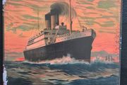 Canadian Pacific shipping, Vintage Style Metal Sign .