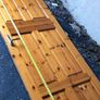 Solid teak door and pine door Image 2